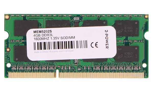 4GB DDR3L 1600MHz 1.35V SoDIMM