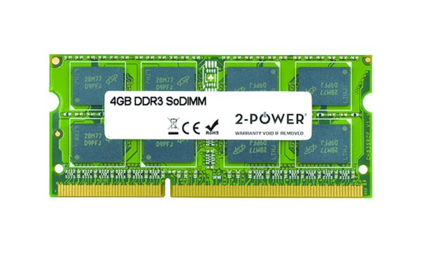 250 G1 Notebook PC 4GB MultiSpeed 1066/1333/1600 MHz SoDiMM