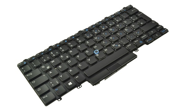 Latitude 5490 Backlit Keyboard w/DualPoint (German)