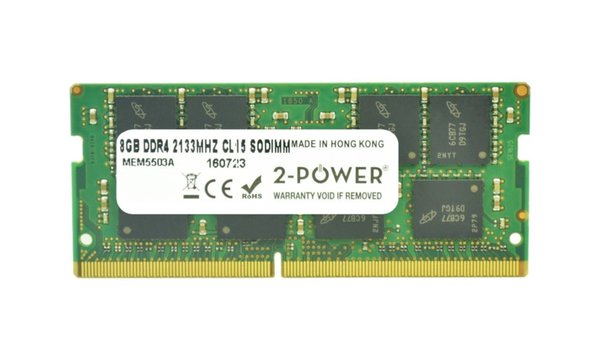 17-x016ds 8GB DDR4 2133MHz CL15 SoDIMM