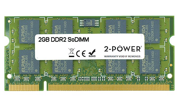 G72-b40SB 2GB DDR2 800MHz SoDIMM