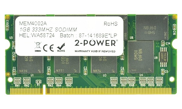 Portege M200-100 1GB PC2700 333MHz SODIMM