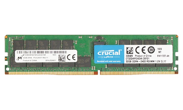 ProLiant DL120 Gen9 Entry 32GB DDR4 2400MHZ ECC RDIMM (2Rx4)