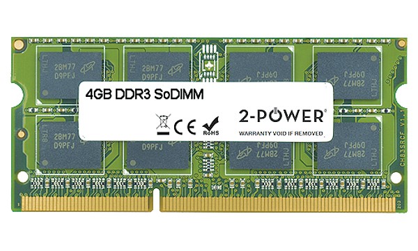 Qosmio X770-137 4GB DDR3 1333MHz SoDIMM