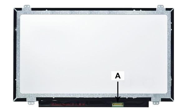 Notebook 14-AM013ND 14.0" 1366x768 WXGA HD LED Matte