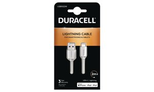 Duracell USB-A to Lightning Cable 2m