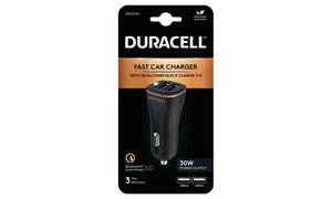 Duracell QC3.0+2.4A (30W) In-Car Charger