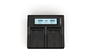 Media Storage M80 Canon BP-511 Dual Battery Charger