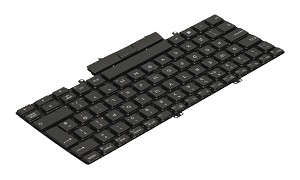 0K0GVM Keyboard Dual Point UK English (Bk)